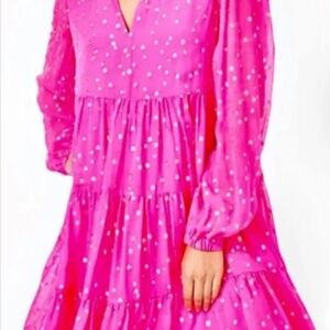 Lilly Pulitzer Sarita Dress in Pink Topaz 16